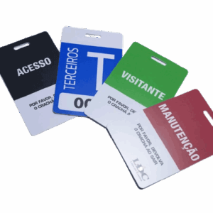 crachás em PVC personalizados para empresas, crachá corporativo